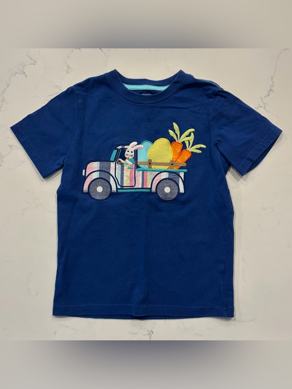 Gymboree Navy Easter Tee